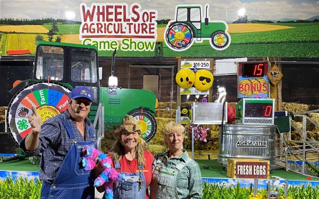 Wheels of Agriculture Game Show Dutchess Fair Free Entertainment